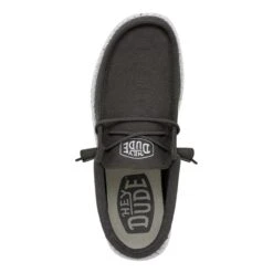 Dude Shoes Hey Dude Wally Slub Shoes -Santa Crux Shop dude shoes hey dude wally slub shoes p11374 85916 image