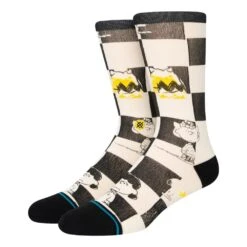 Stance Stance Peanuts Checked Crew Socks