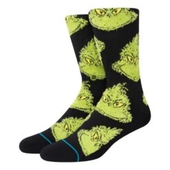 Stance Stance The Grinch Mean One Crew Socks