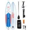 Vast Vast 11'6" Flare Inflatable Stand Up Paddleboard Package -Santa Crux Shop vast 116 flare inflatable stand up paddleboard package p11910 94625 image