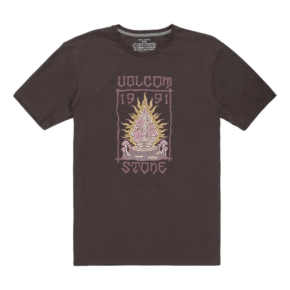 Volcom Volcom Caged Stone Short Sleeved T-Shirt 3 Volcom Volcom Caged Stone Short Sleeved T-Shirt